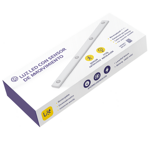 EcoLuz Sensorial™ Com Sensor de Movimento