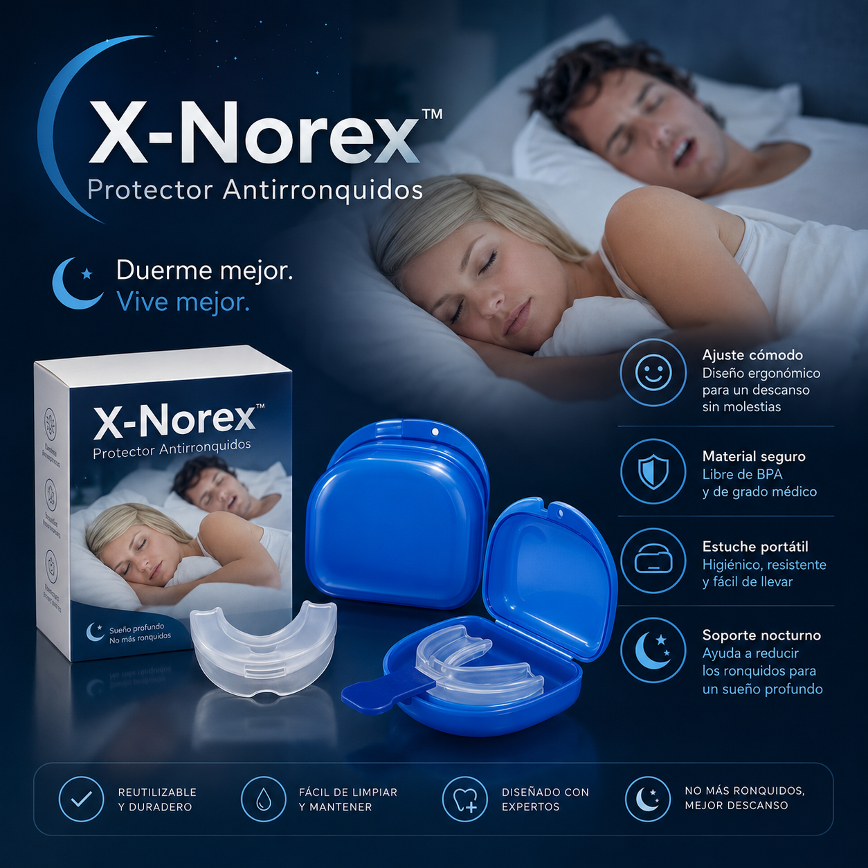 X-Norex ™ - Protector Antirronquidos