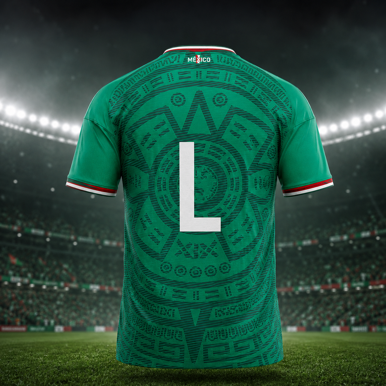Camiseta Mexicana - Mundial 2026-Authentic Jersey
