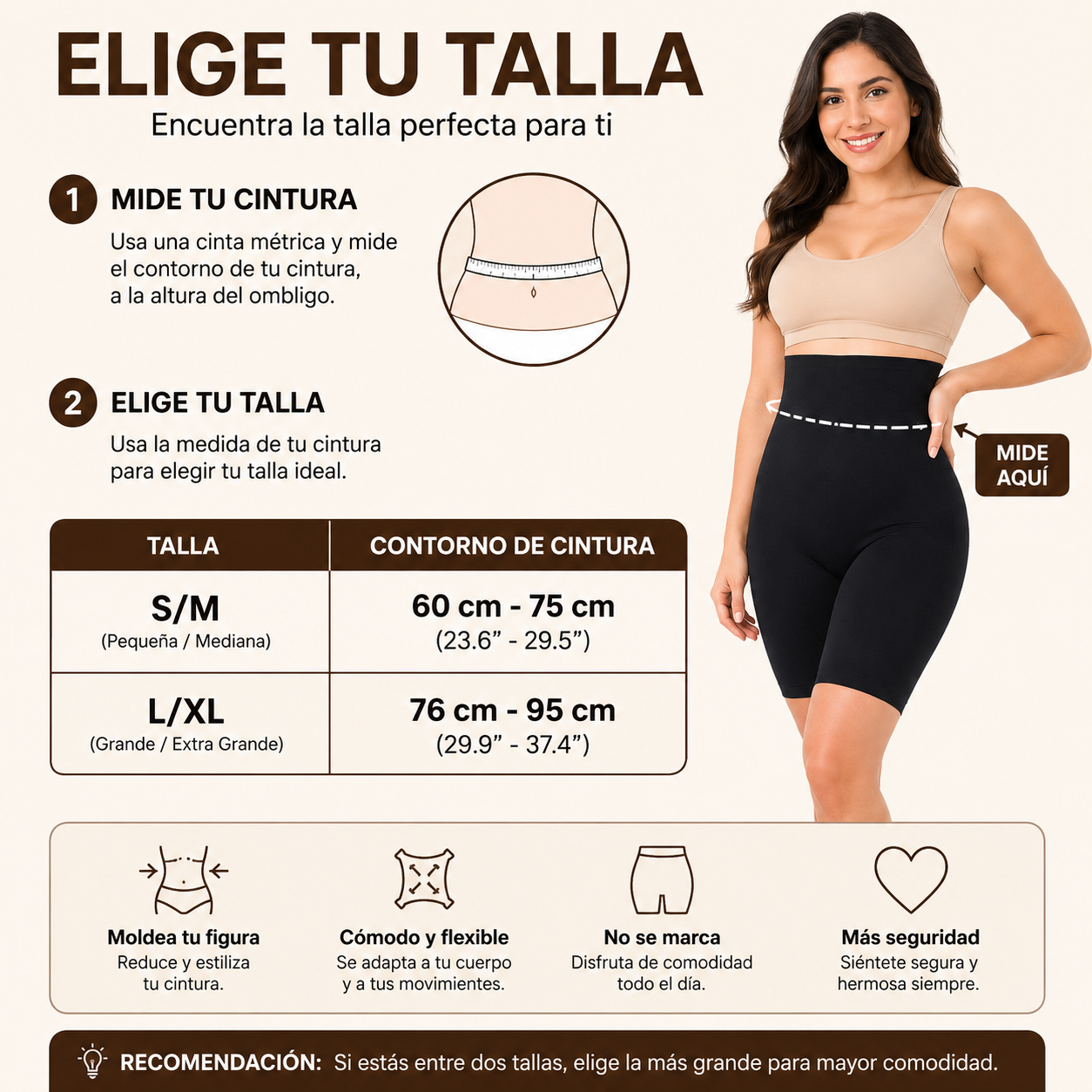 Short Faja Moldeadora y Reductora | CintaFit